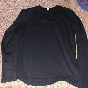 black lulu lemon long sleeve